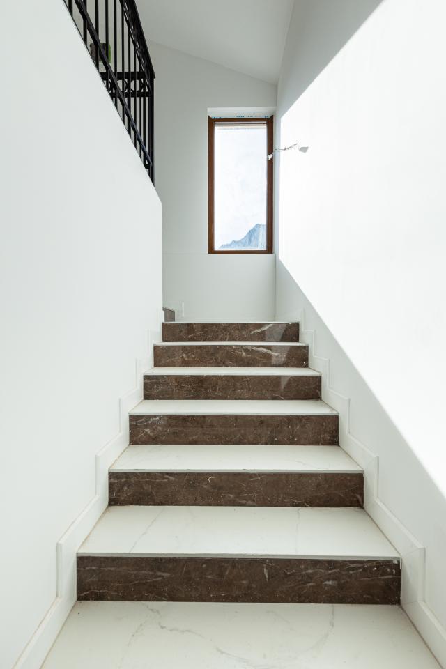 A luxurious three-story villa on the first sea line in  Kotor