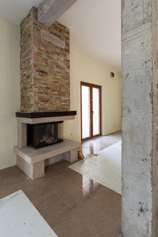 A luxurious three-story villa on the first sea line in  Kotor