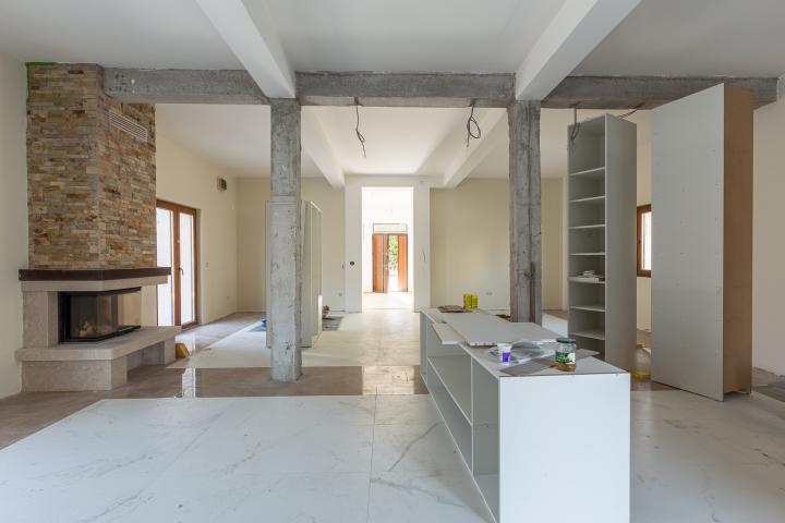 A luxurious three-story villa on the first sea line in  Kotor