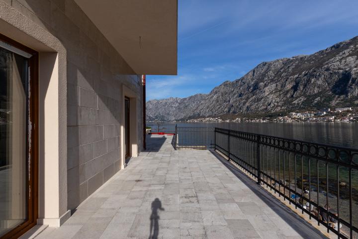 A luxurious three-story villa on the first sea line in  Kotor
