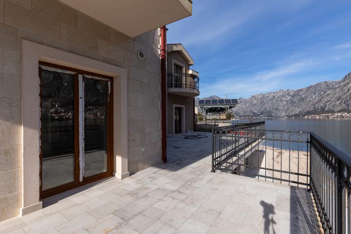 A luxurious three-story villa on the first sea line in  Kotor