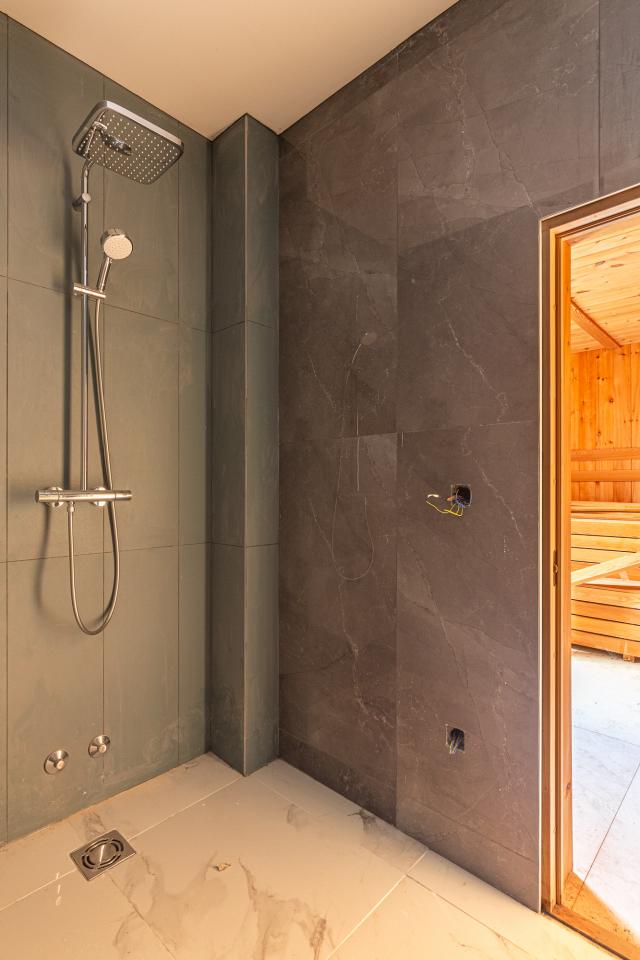 A luxurious three-story villa on the first sea line in  Kotor