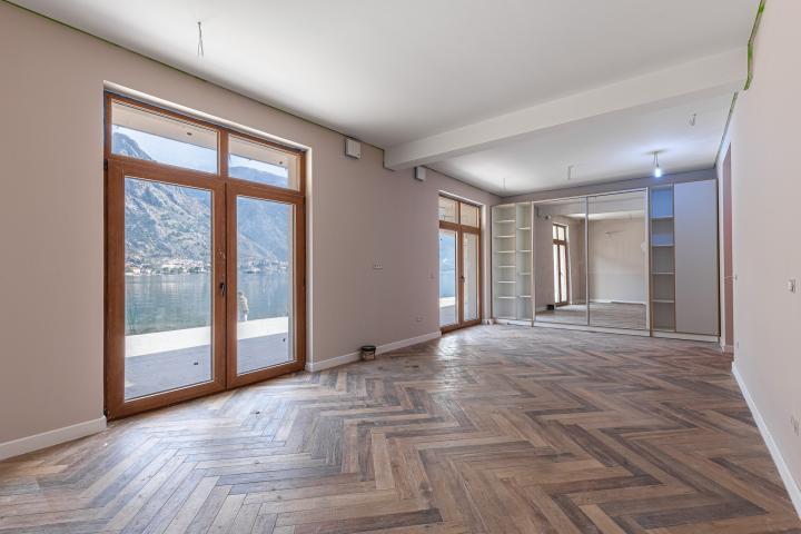A luxurious three-story villa on the first sea line in  Kotor