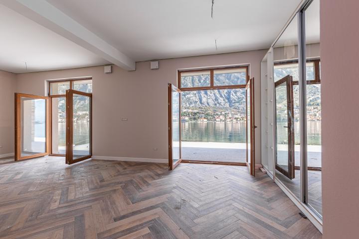 A luxurious three-story villa on the first sea line in  Kotor