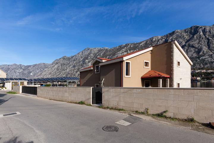 A luxurious three-story villa on the first sea line in  Kotor