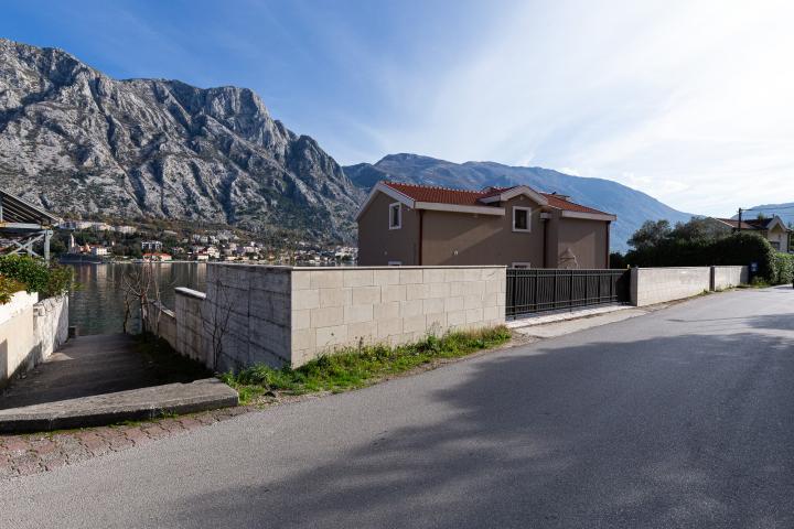 A luxurious three-story villa on the first sea line in  Kotor