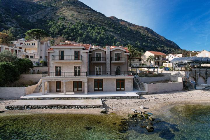 A luxurious three-story villa on the first sea line in  Kotor