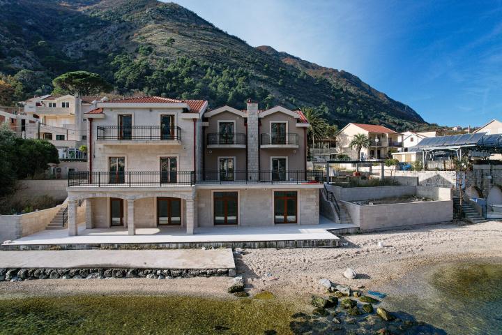 A luxurious three-story villa on the first sea line in  Kotor