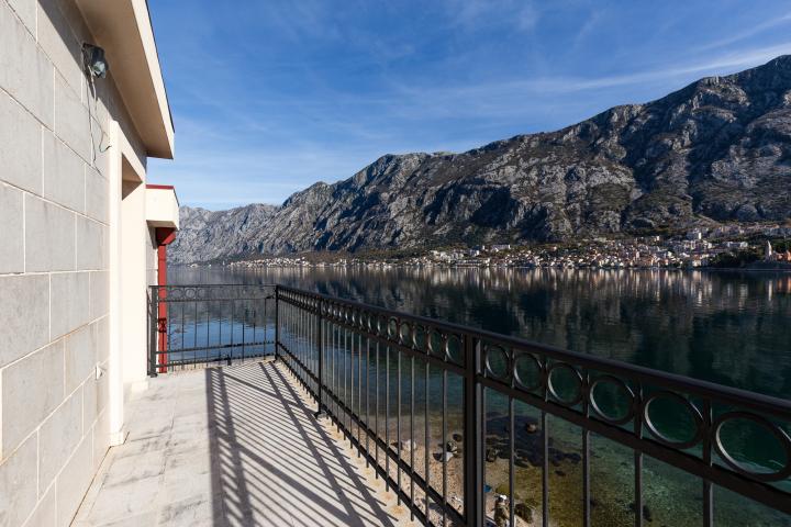 A luxurious three-story villa on the first sea line in  Kotor