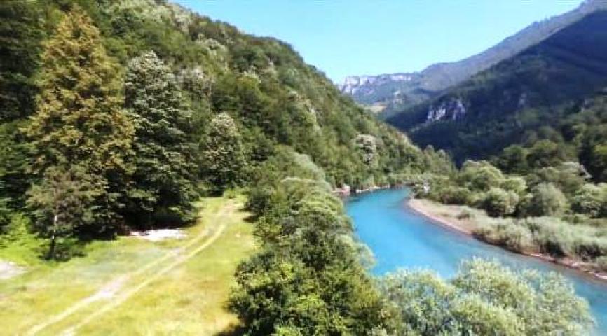 Plot on the bank of the river Tara