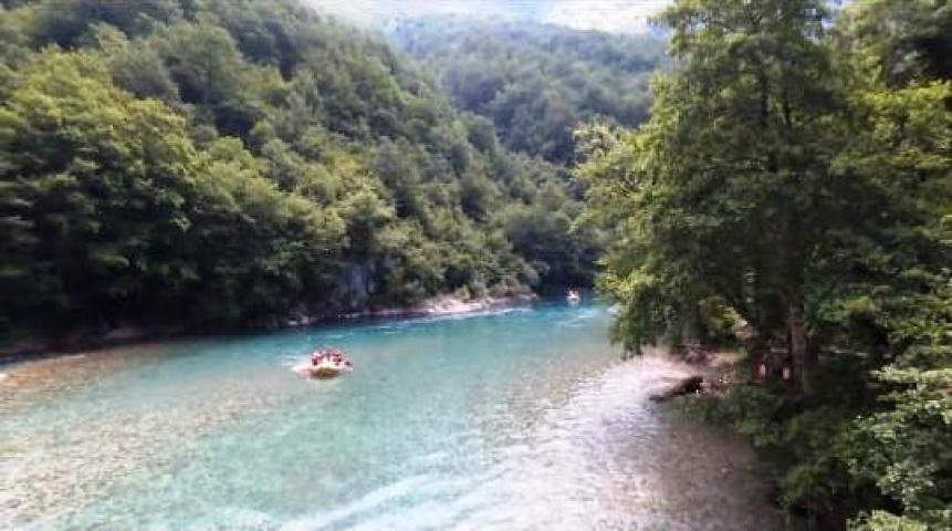 Plot on the bank of the river Tara