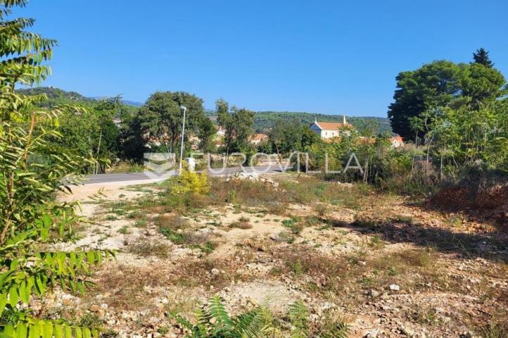 Hvar, Stari Grad, građevinsko zemljište s projektom