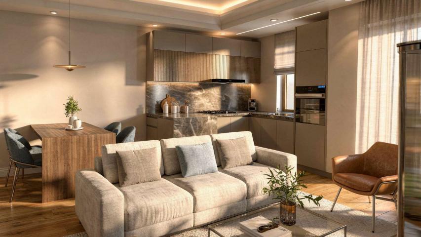 Neue 2-Zimmer-Wohnungen im Bau zum Verkauf in Risan, Bucht von Kotor