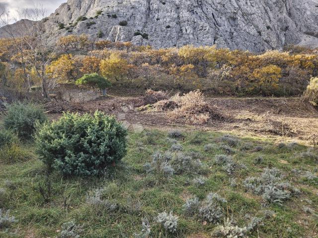 Građevinsko zemljište Pag – pogled na more, 250 m do plaže