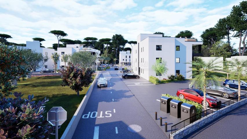 Crvene kuće S7: penthouse 3S+DB, krovna terasa