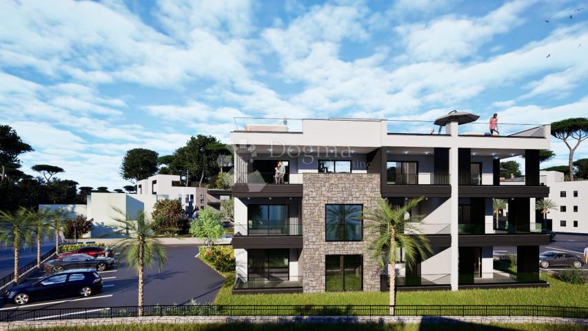 Crvene kuće S7: penthouse 3S+DB, krovna terasa