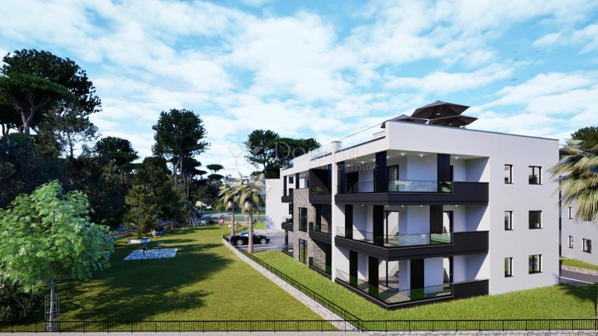 Crvene kuće S7: penthouse 3S+DB, krovna terasa