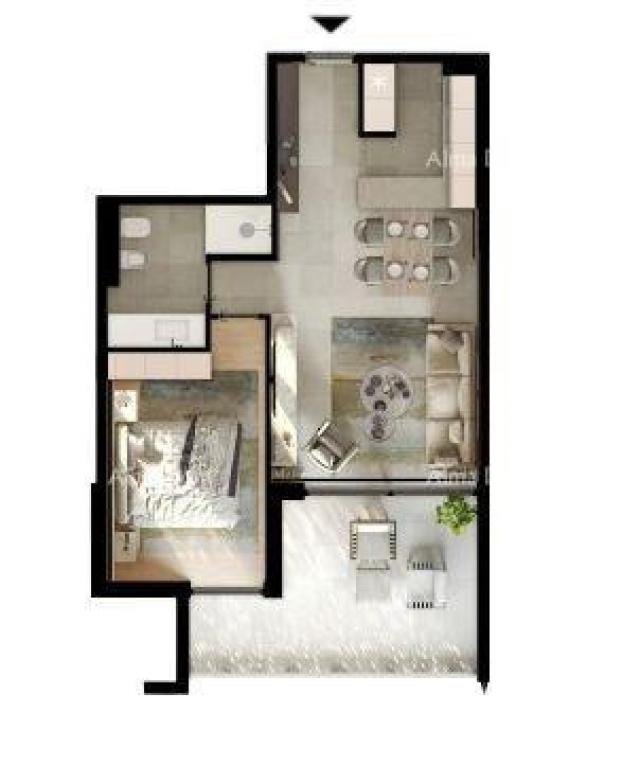 Wohnung UMAG! Modernes Apartment in einer erstklassigen Wohnanlage nahe dem Meer, S79