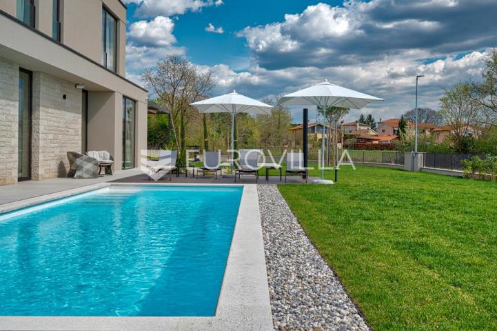 Istra, Labinci, luksuzna vila s pogledom na more