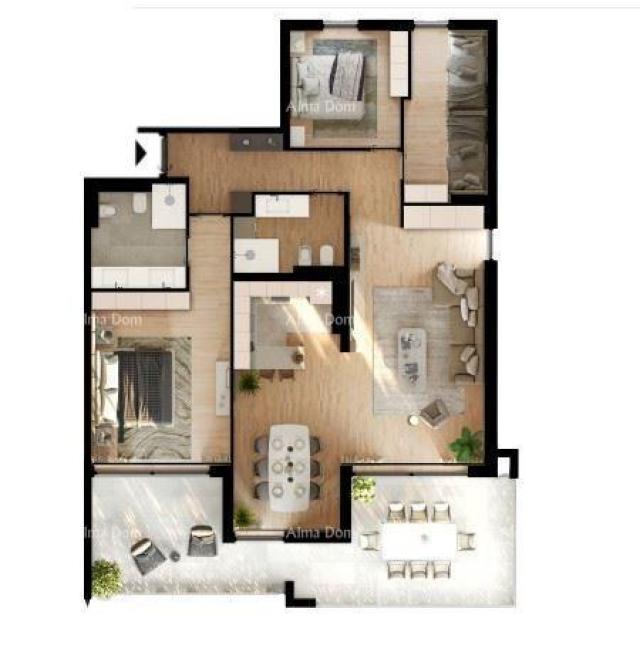 Wohnung UMAG! Moderner Wohnraum in einer erstklassigen Wohnanlage nahe dem Meer, S94