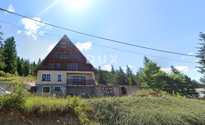 GORSKI KOTAR, RAVNA GORA - Gorska kuća za uživanje ili turistički najam, 6SDB, 380m2