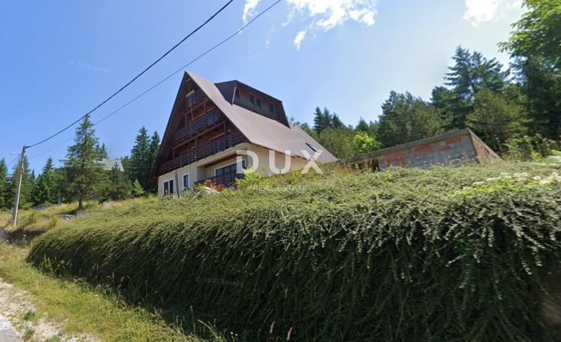 GORSKI KOTAR, RAVNA GORA - Gorska kuća za uživanje ili turistički najam, 6SDB, 380m2
