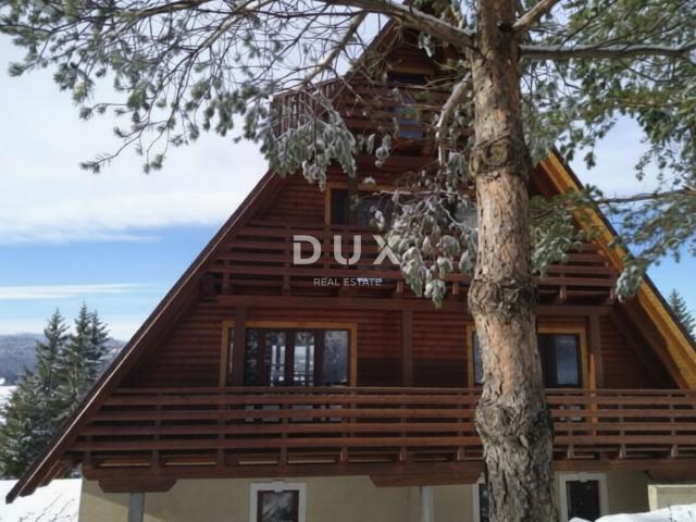 GORSKI KOTAR, RAVNA GORA - Gorska kuća za uživanje ili turistički najam, 6SDB, 380m2