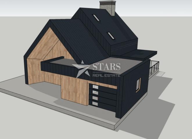 Gorski kotar, Fužine - građevinski teren sa idejnim projektom površine 1741 m2