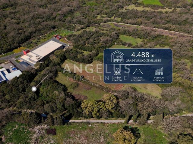 Konavle, Gruda – zemljište u poslovnoj zoni s velikim razvojnim potencijalom, 4.488 m2 – PRODAJA