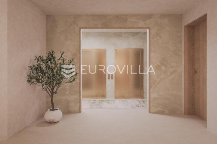 Istra, Umag, Green Tower Residence, dvosoban apartman s terasom na 5. katu