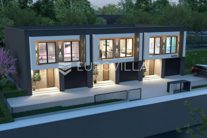 Kerestinec, moderna kuća u nizu 168 m²