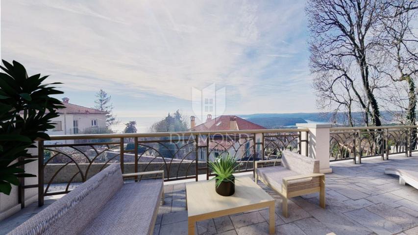 MEDITERANSKA VILLA U IZGRADNJI, LABIN, OKOLICA