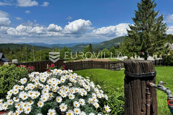 Gorski kotar, Kupjak, ekskluzivna kuća s jacuzzijem, wellnessom 200 m², bazen, okućnica 1700 m²