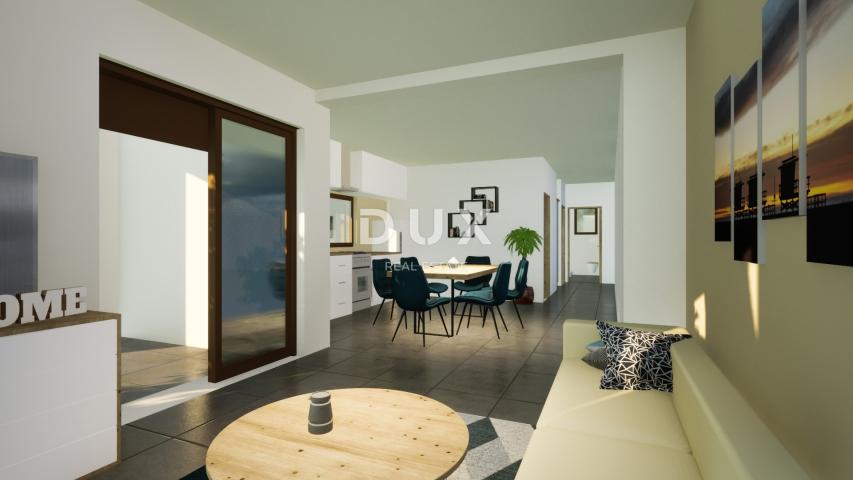 ŠIBENIK, VODICE – Ground floor apartment with a yard in a NEW BUILDING! OPPORTUNITY!