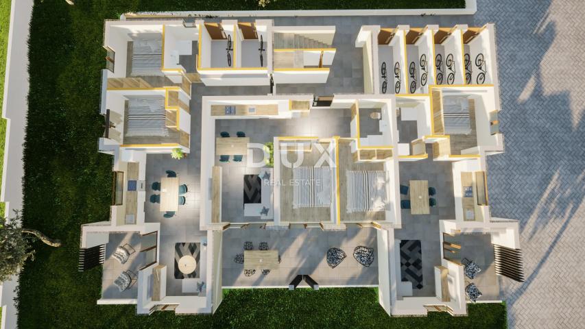 ŠIBENIK, VODICE – Ground floor apartment with a yard in a NEW BUILDING! OPPORTUNITY!