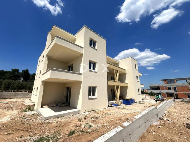 ŠIBENIK, VODICE - Newly built apartment with a beautiful sea view!