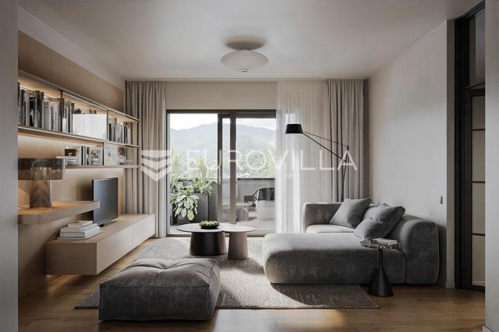 Zagreb, Šestine, luksuzni stan s dvije terase i garažom, 108 m²