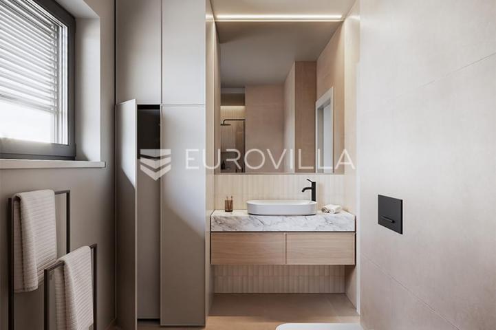 Zagreb, Šestine, luksuzni stan s dvije terase i garažom, 108 m²