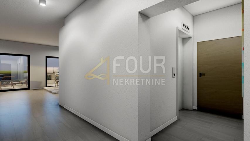 Otok Krk, Vrbnik, novogradnja, 142m2, 3s+db, terasa i 2 balkona
