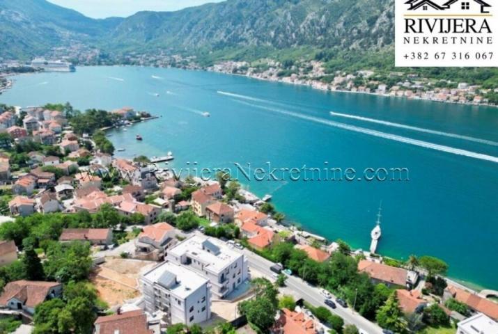 Na prodaju jednosoban stan u izgradnji u blizini mora Dobrota Kotor
