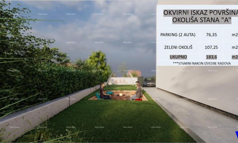 Kuća POREČ - Moderna dvojna kuća s dvorištem (Kuća A)