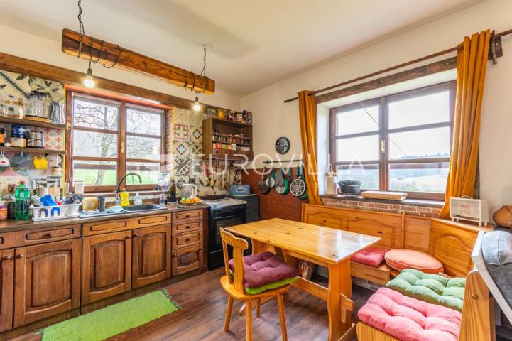 Štrigova, Grabrovnik, simpatična kuća na zemljištu površine 7303 m²