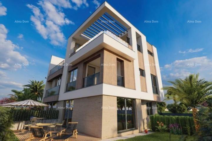 Kuća Prodaja - Dupleks vila u mediteranskom stilu s bazenom i pogledom na more, Medulin!