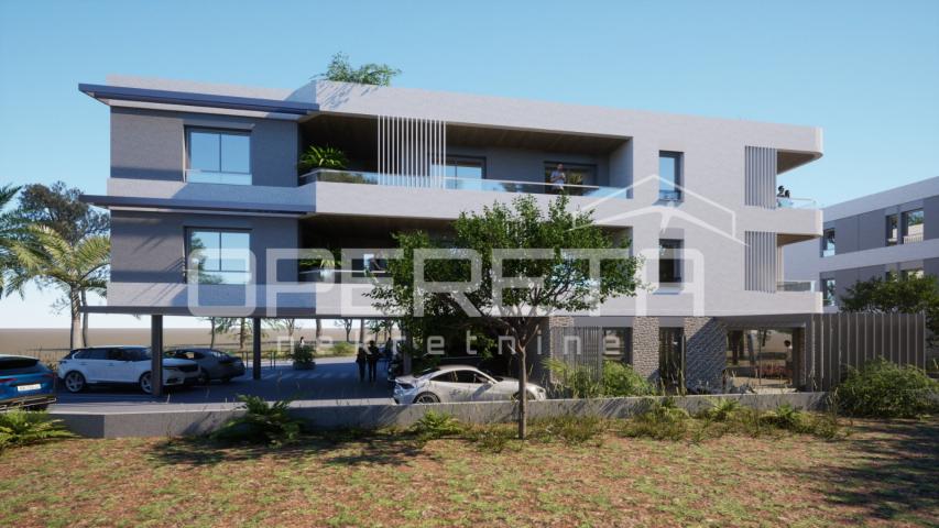 Istra, Umag – stan na 2. katu, 2 spavaće, pogled na more, bazen, smart home