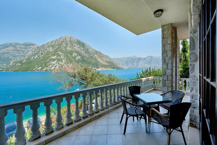 Villa Kostanjica in a waterfront closed-gate resort