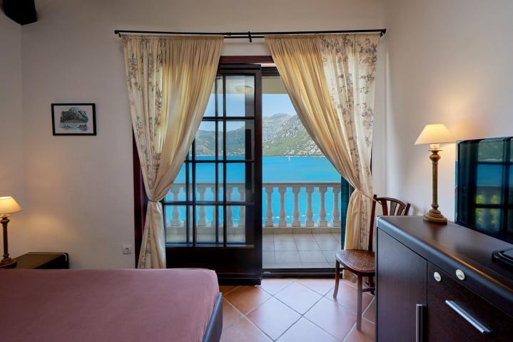Villa Kostanjica in a waterfront closed-gate resort