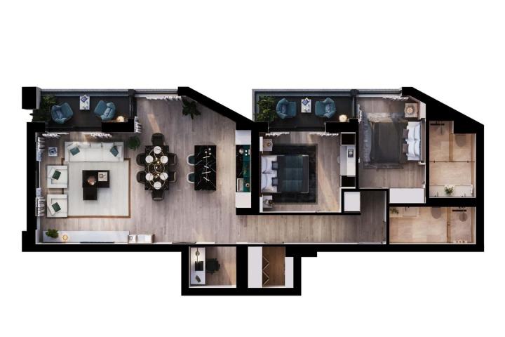 Hotel Tivat&Residences 2bdr Apartment