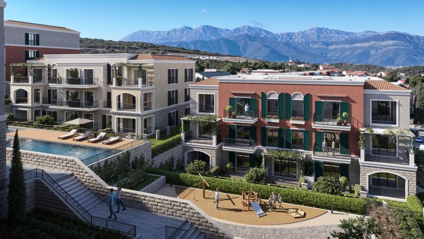 New 1 bedroom Apartment, Lustica Bay Centrale
