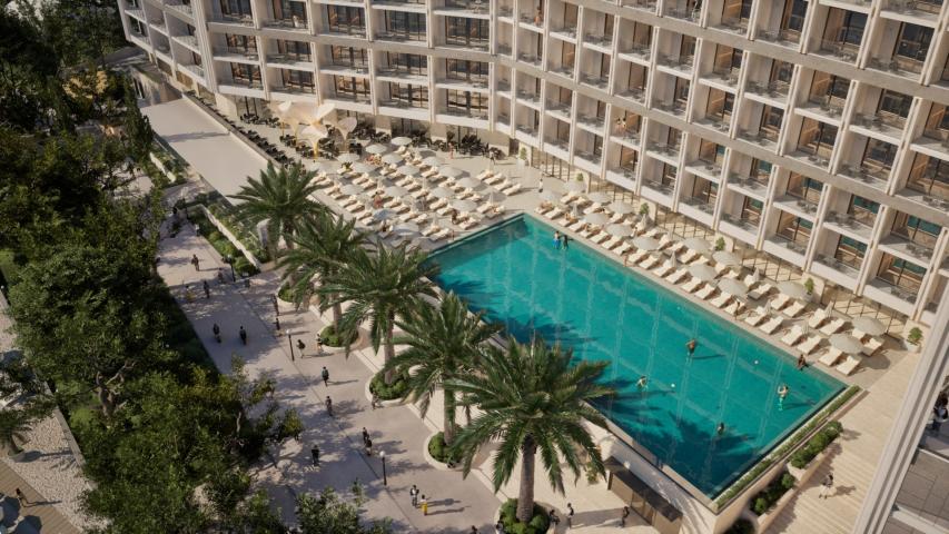Waterfront branded 5* Melia residences