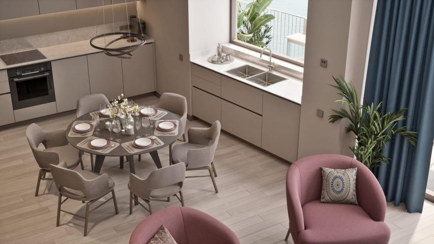 Waterfront branded 5* Melia residences